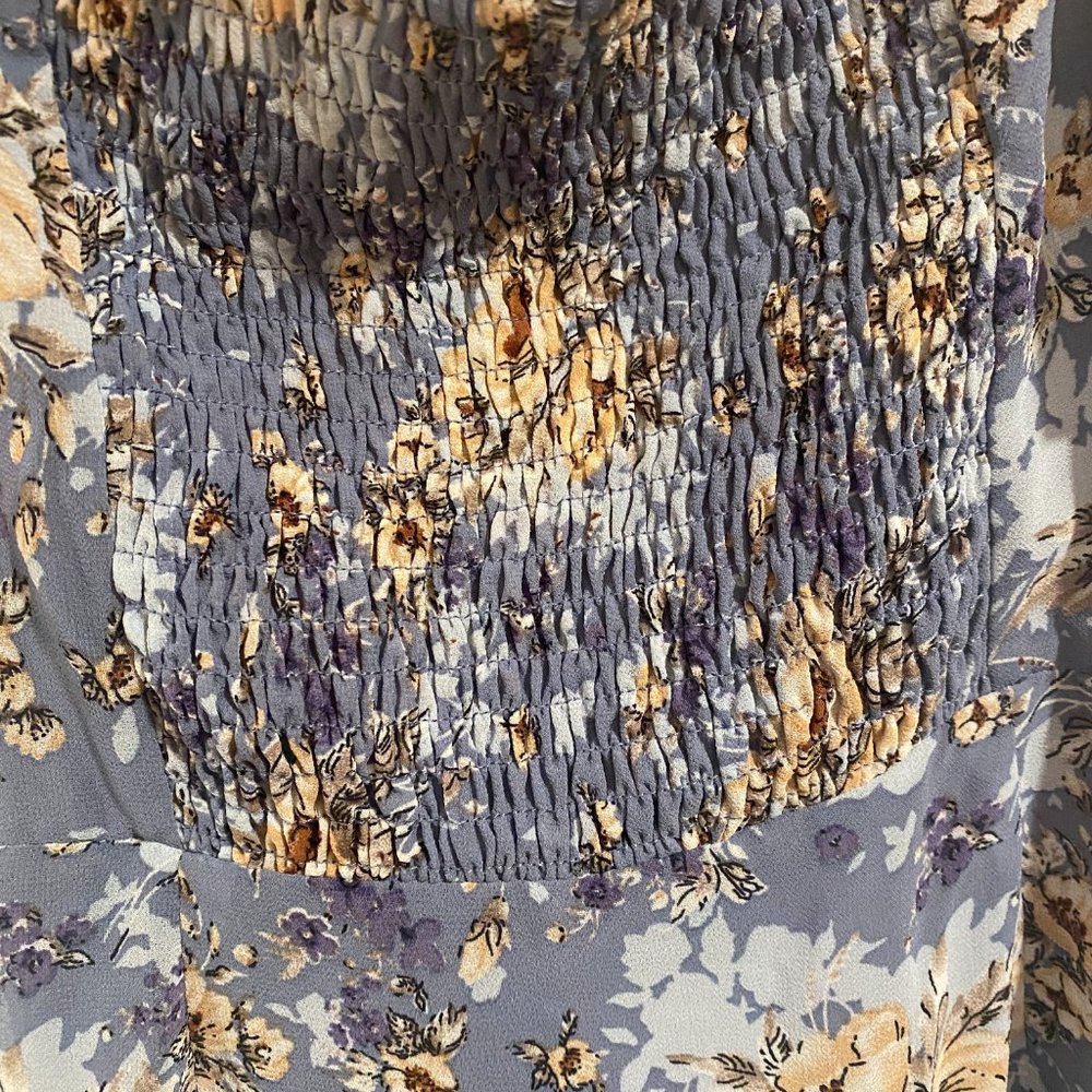 Astr The Label Floral Ruched Flutter Sleeve Dress… - image 3